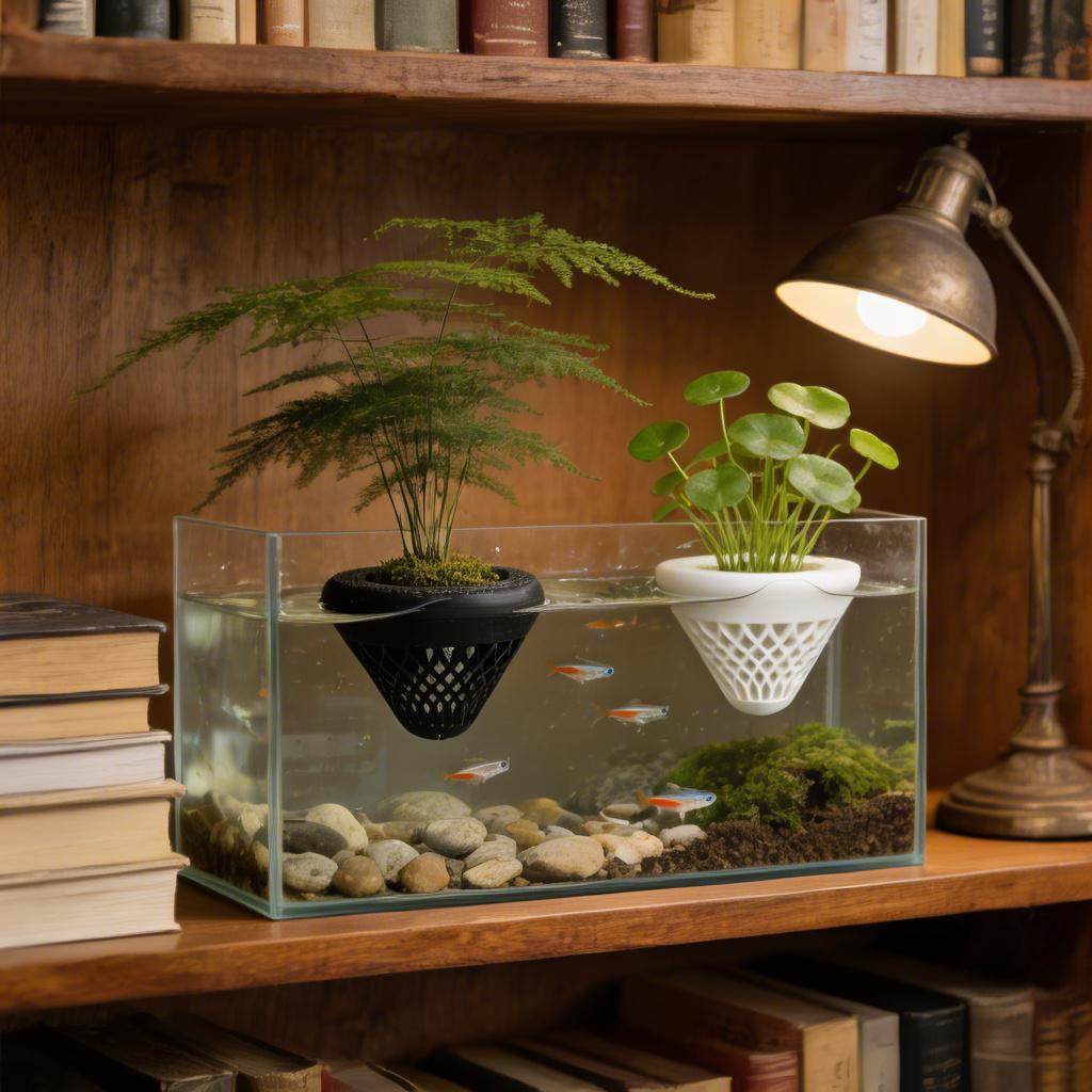 2PCS Floating Aquarium Plant H - Plant Aquarium Pot 评论和价格