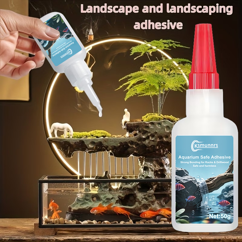 Aquarium Landscape Glue, Quick - Aquarium Plant Substrate 评论和价格