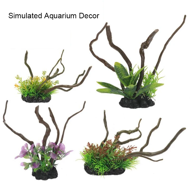 Simulated Fish Aquarium Decora - Aquarium Plants Live 评论和价格