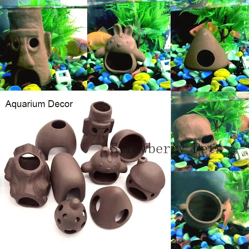 Ceramic Aquarium Decoration Fi - Aquarium Plants Live 评论和价格
