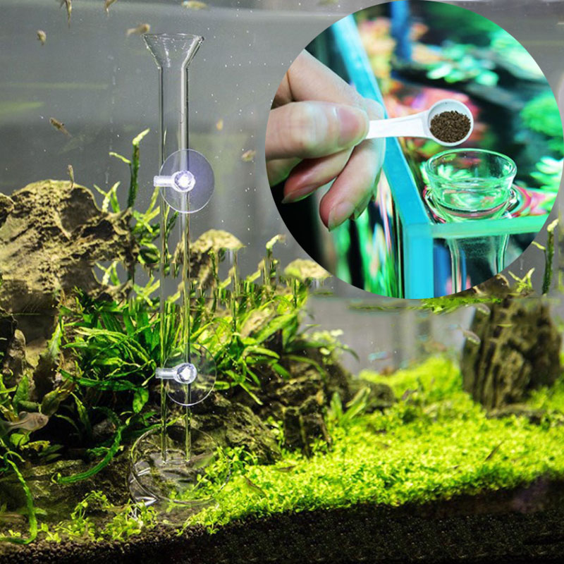 Glass Aquarium Feeder Tube Dis - Aquarium Fertilizer 评论和价格