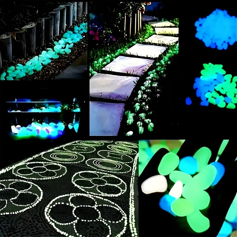 100pcs Resin Luminous Stones G - Plant Aquarium Pot 评论和价格