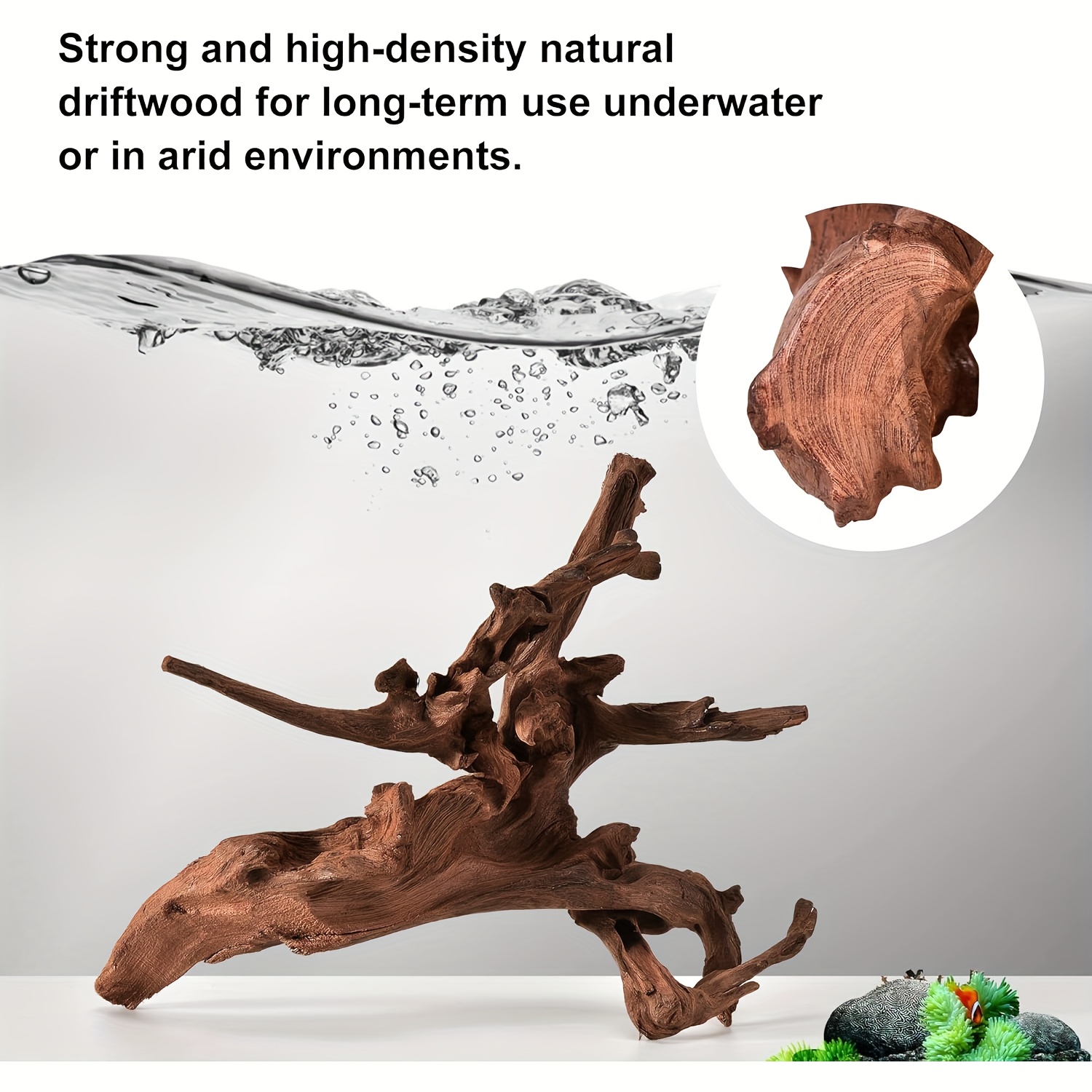 1PC Random Style Natural Sinka - Aquarium Driftwood 评论和价格
