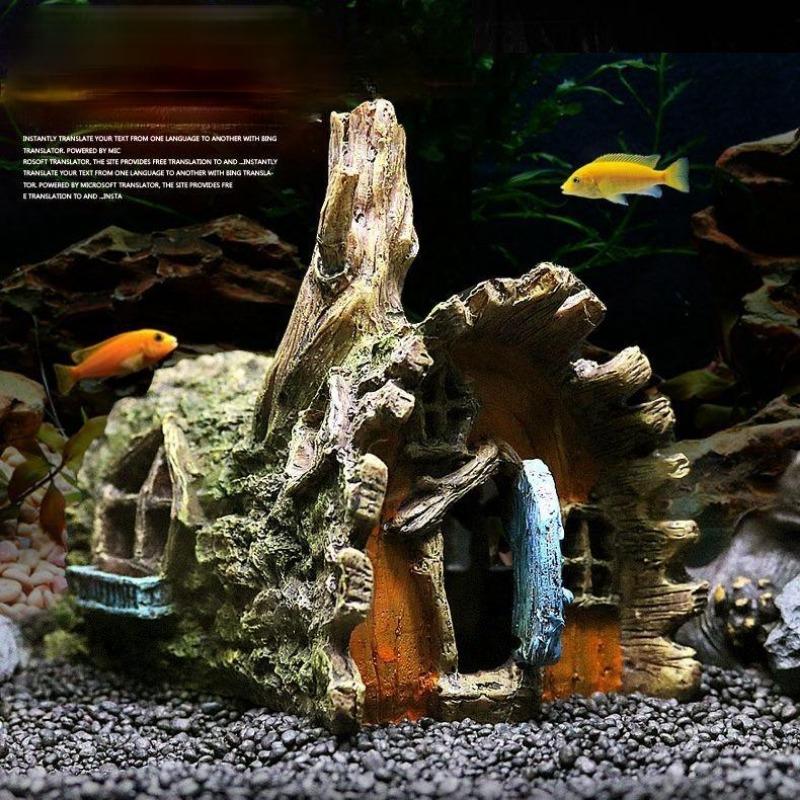 Creative Fish Tank Ornaments V - Aquarium Driftwood 评论和价格